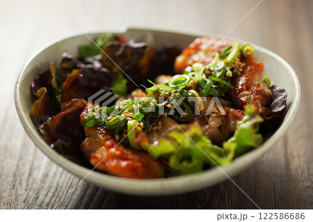 油淋鶏のサラダ仕立て 122586686