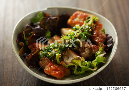 油淋鶏のサラダ仕立て 122586687