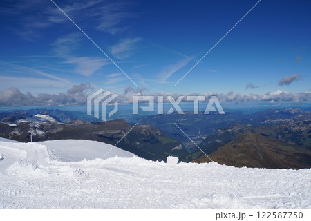 プラトー展望台からの眺め　ユングフラウヨッホ、スイス 122587750