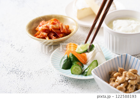 様々な発酵食品 122588193