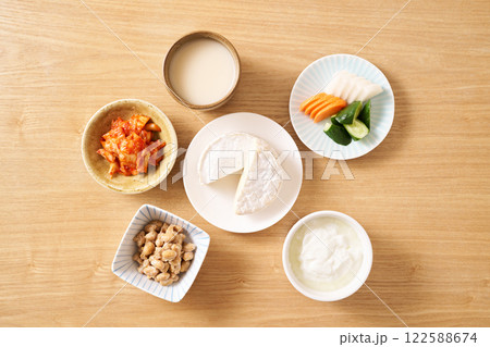 様々な発酵食品 様々な発酵食品 122588674