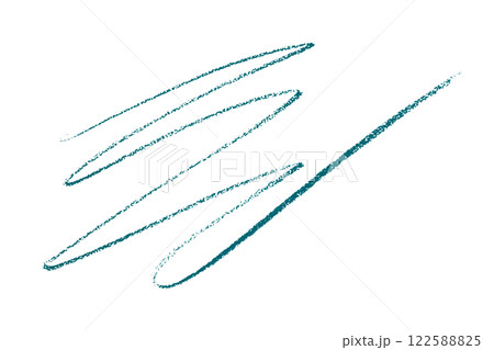 green pencil strokes isolated on transparent background green pencil strokes isolated on transparent background 122588825