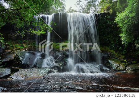 Tham Sor Nuo Waterfall, Phu Kra dueng National Park, Amphoe Phu Kra dueng, Loei Province, Thailand 122590119