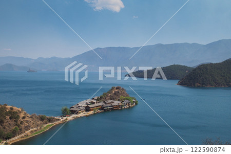 湖 集落 村 122590874