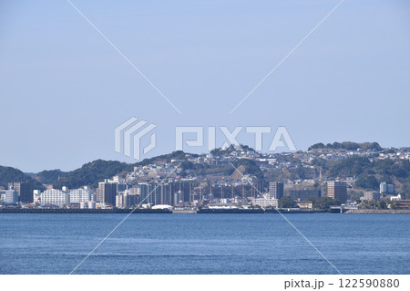 レインボービーチから見た風景・鹿児島市街 レインボービーチから見た風景・鹿児島市街 122590880