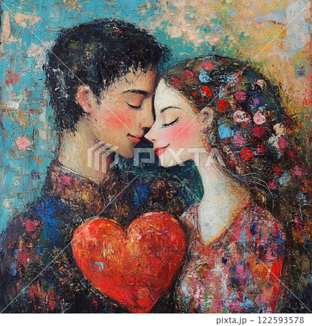 Vintage antiques postcard,with a red heart and rabbits for a couple in love, a gift for a girl's birthday card, wedding card, atmosphere of love devotion happiness romance nostalgia Vintage antiques postcard,with a red heart and rabbits for a couple in love, a gift for a girl's birthday card, wedding card, atmosphere of love devotion happiness romance nostalgia 122593578