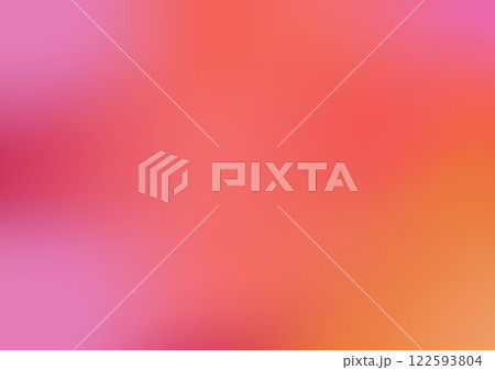 赤、ピンク、オレンジのグラデーション背景 赤、ピンク、オレンジのグラデーション背景 122593804