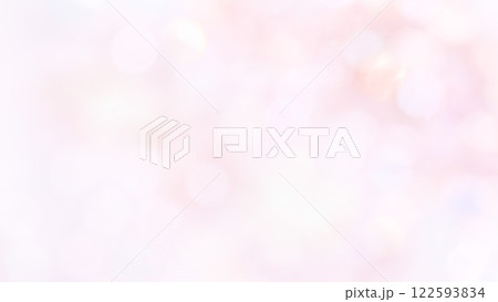 ふんわり綺麗なピンク桜色の背景イラスト 玉ボケキラキラ ふんわり綺麗なピンク桜色の背景イラスト 玉ボケキラキラ 122593834