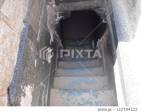 インドの遺跡の階段 インドの遺跡の階段 122594122