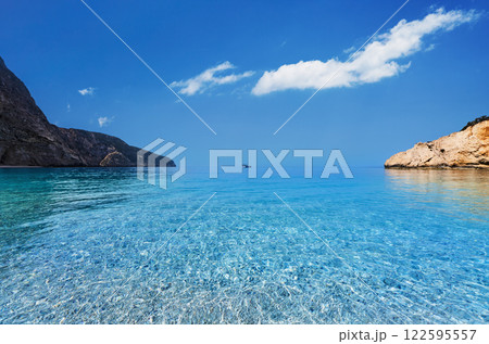 Porto Katsiki beach on Lefkada island, Greece Porto Katsiki beach on Lefkada island, Greece 122595557