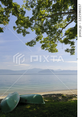 十和田湖畔　ボート 122596037
