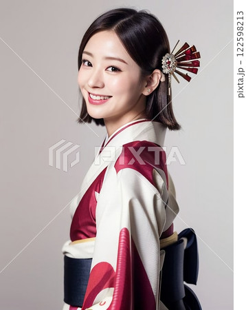 着物女性 122598213