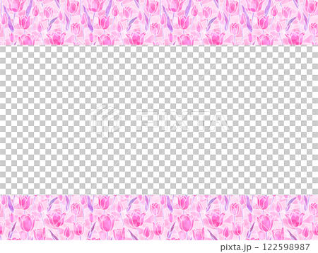 チューリップの背景　F-1 122598987