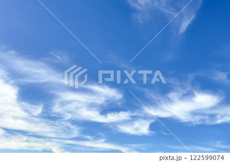 Blue sky background with white clouds 122599074