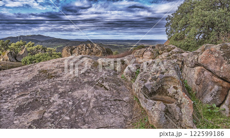 Protected Landscape Monte Valcorchero y Sierra del Gordo, Caceres, Spain 122599186