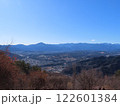 埼玉県長瀞町の宝登山から眺める武甲山と秩父の街 122601384