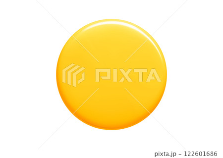 Yellow 3d callout banner in circular shape with gradient shading and glossy surface. Minimalist vector text bubble with smooth edges, glowing highlights for modern graphic design. Yellow 3d callout banner in circular shape with gradient shading and glossy surface. Minimalist vector text bubble with smooth edges, glowing highlights for modern graphic design. 122601686