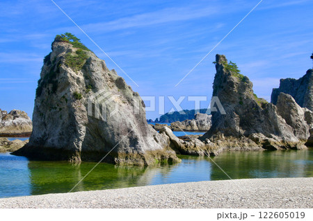 浄土ヶ浜（岩手県・宮古市） 122605019