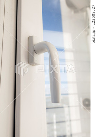 window handle detail window handle detail 122605327