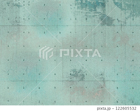 Colorful abstract old background with spots and scratches 122605532