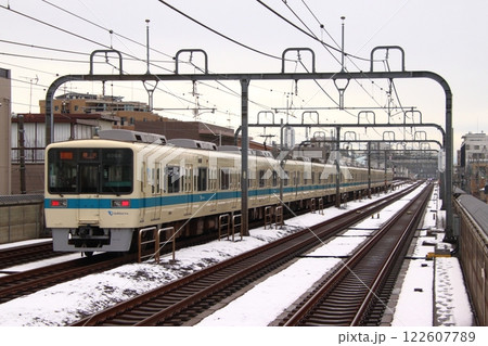 ［OH］冬の小田急線8000形電車（快速急行：新宿⇔小田原） 122607789