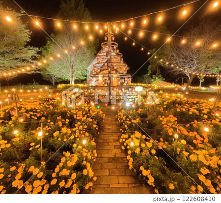 やくらいガーデンのイルミイベント やくらいガーデンのイルミイベント 122608410