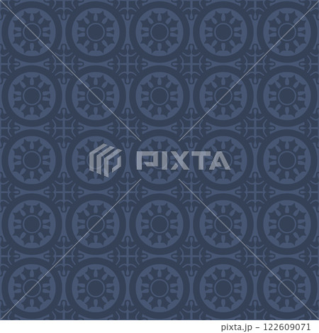Abstract geometric seamless pattern with circles Abstract geometric seamless pattern with circles 122609071