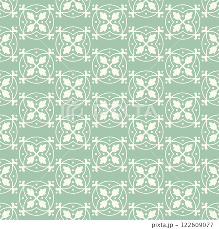 Classic vintage damask ornament royal victorian geometric seamless pattern for wallpaper Classic vintage damask ornament royal victorian geometric seamless pattern for wallpaper 122609077