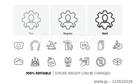 English, Pyramid chart and Salary employees line icons. Pack of Smile chat, Professional, Delegate work icon. Bathrobe, Discount tags, Omega pictogram. Smartphone glass, Cloudy weather. Vector English, Pyramid chart and Salary employees line icons. Pack of Smile chat, Professional, Delegate work icon. Bathrobe, Discount tags, Omega pictogram. Smartphone glass, Cloudy weather. Vector 122610326