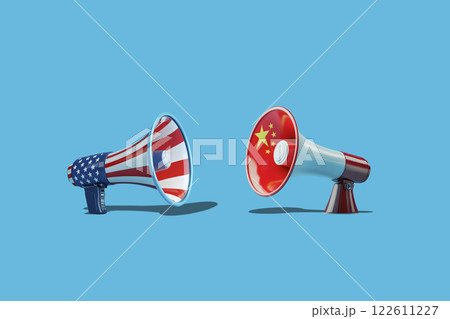 US and Chinese megaphones, generative AI 122611227