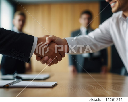 Man Typing Keyboard Laptop Hand. Business Team Working Startup modern Office.Global Strategy Virtual Icon.Innovation Graphs Interfaces. 122612334