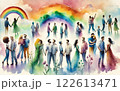 LGBTQ+多様性と愛の形 122613471