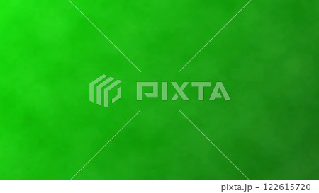 Dark smoke on a green screen, chroma key background. 3d illustration 122615720