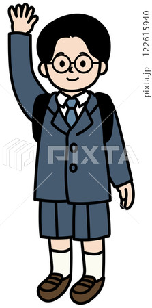 小学生の男子のベクターイラスト 小学生の男子のベクターイラスト 122615940