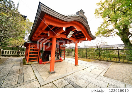 京都府　東寺・八島神社 八島社殿　京都市 南区 九条町　2022年2月 122616010
