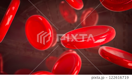 The Cell Blood for medical or sci concept 3d Rendering. The Cell Blood for medical or sci concept 3d Rendering. 122616719