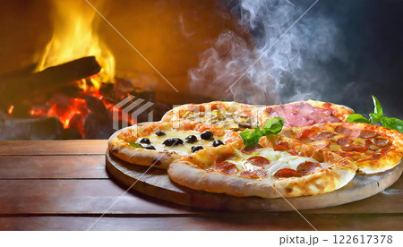 ピザのイメージ素材 ピザのイメージ素材 122617378