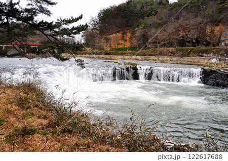 奥州街道 須賀川宿 阿武隈川 乙字ヶ滝 奥州街道 須賀川宿 阿武隈川 乙字ヶ滝 122617688