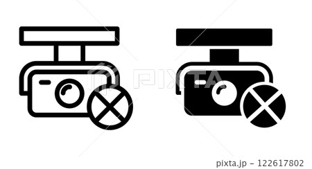 CCTV icon design template CCTV icon design template 122617802