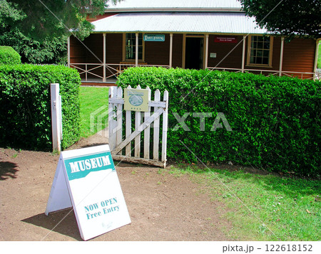 オーストラリア　タスマニア島　サーモンポンド　博物館 122618152