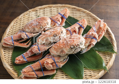 冷凍のカニ 122618318