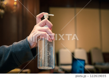 Woman wearing mask protection epidemic flu covid19 Woman wearing mask protection epidemic flu covid19 122619035