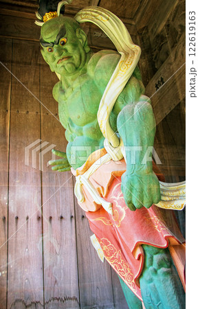 仙台市 定義 極楽山西方寺 仁王門の金剛力士 吽像 仙台市 定義 極楽山西方寺 仁王門の金剛力士 吽像 122619163