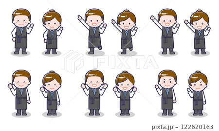 バーテンダーの男女 02 122620163