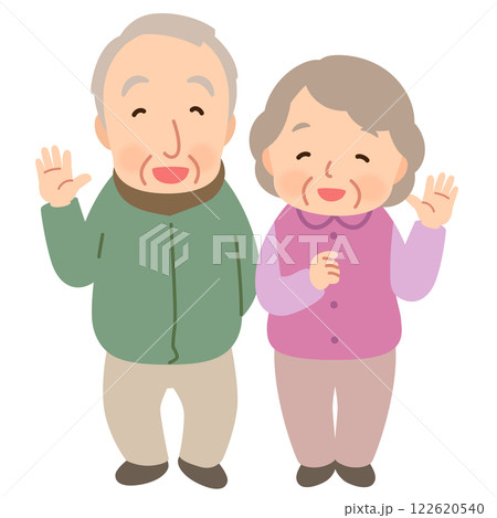 シニア夫婦　高齢者　後期高齢者 122620540