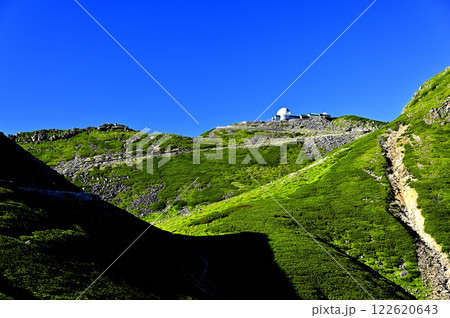 夏の乗鞍 畳平からの風景(撮影地:乗鞍、畳平バスターミナル付近) 夏の乗鞍 畳平からの風景(撮影地:乗鞍、畳平バスターミナル付近) 122620643
