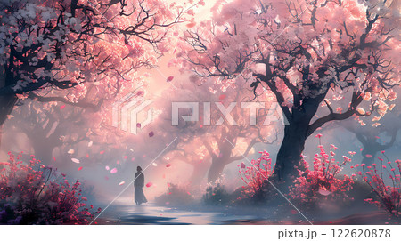 桜舞う幻想の小径 桜舞う幻想の小径 122620878