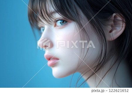 美しい肌の女性・スキンケア「AI生成画像」 122621652