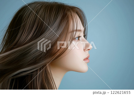美しい肌の女性・スキンケア「AI生成画像」 122621655