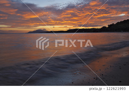 夏の終わりの美しい宍道湖夕景(出雲市) 夏の終わりの美しい宍道湖夕景(出雲市) 122621993